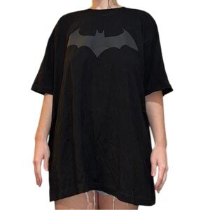 Black Batman Logo T-Shirt